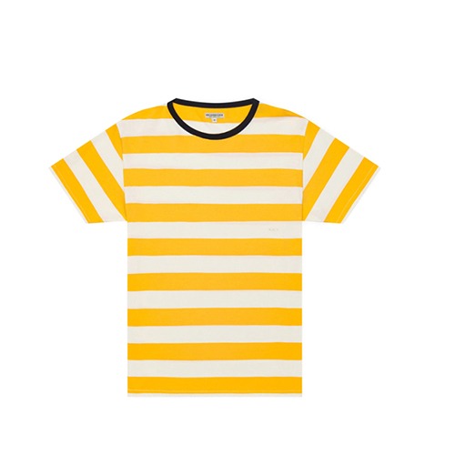 Knickerbocker - Bar Stripe T-Shirt - Sun / White